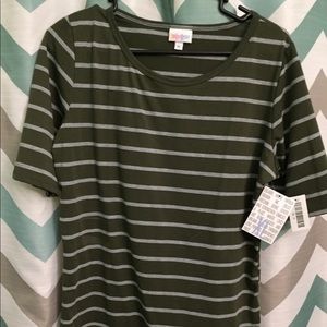 NWT LuLaRoe XL Striped Gigi
